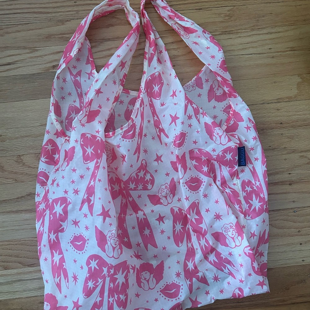 Baggu Pink Cherub Standard Bag